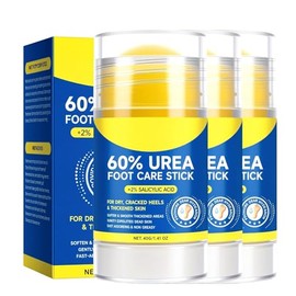 Crema Para Pies Hidratante y Antigrietas Con Urea Al 60%, Nuevo Hidratante y Alivia El Agrietamiento y Sequedad Crema para Pies, Repara e Hidrata Pies