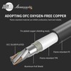 BOAACOUSTIC JIB Audiophile Aux Cable 3.5 Jack to Jack High