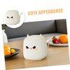 iplusmile Small Desktop Trash Can Cute Demon Mini Wastebasket with
