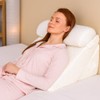 Flexicomfort Bed Wedge Pillow for Sleeping – Adjustable Post-Surgery Comfort