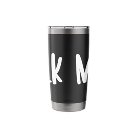 Awesome MILK Matching Milky Cookies Couples Costume Stainless Steel Insulated Tumbler