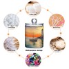 Zhirexin Lighthouse Ship 2PC Airtight Transparent Plastic Storage Jar, Food