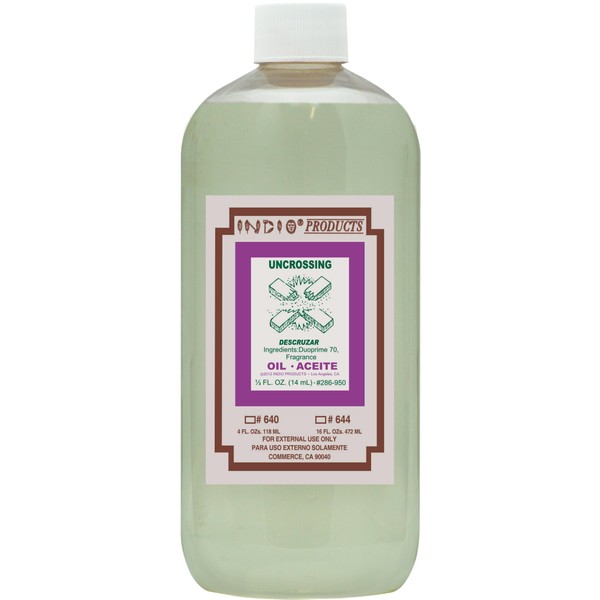 UNCROSSING -Spiritual Ritual and Spells Anointing Oil-16 oz