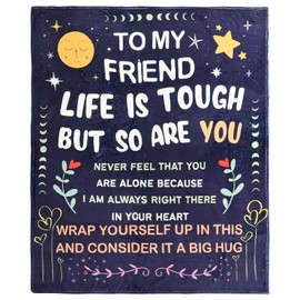 Litinliv 150x130cm Bestie Gifts Blanket,Best Friend Birthday Gifts Blanket,Soft Throw Blankets,Throw Blanket Birthday Gifts,Bestie Throw Blanket,Friend Bed Throw Blankets,Bestie Gifts For Women