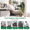 FuturaLoom One-Piece Memory Foam Seat & Back Cushion - Lumbar