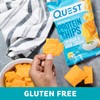 Quest Nutrition Cheddar & Sour Cream Protein Chips, 19g Protein,