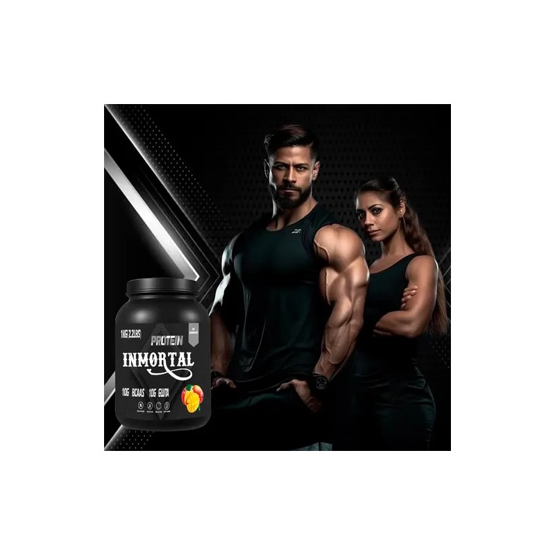 Inmortal Clacarnitina Bcaas Glutamina 1kg 100 Cu Servs