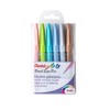 Pentel Brush Sign Pen SES15C-12, Fibre-Tip Pen, Brush-Like Tip, pastel