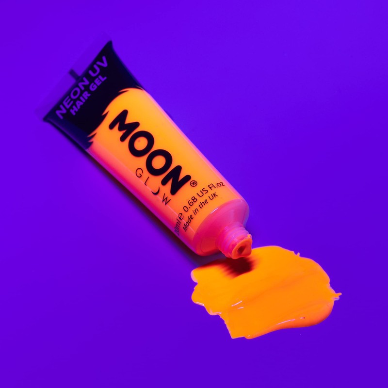Moon Glow - Gel para el Cabello Neón UV -