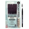 Sakura Pigma Professional Brush Pens - Brush Tip Pens -