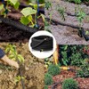 Soaker Hose, 1/2 Inch x 25 FT Round Rubber Garden