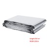 Zerodis Silver Reflective Film 210 x 120cm, PETP Film, Increase