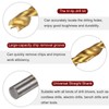 sourcing map 19pcs Brad Point Drill Bit Set 1.5mm-10.5mmDia Straight