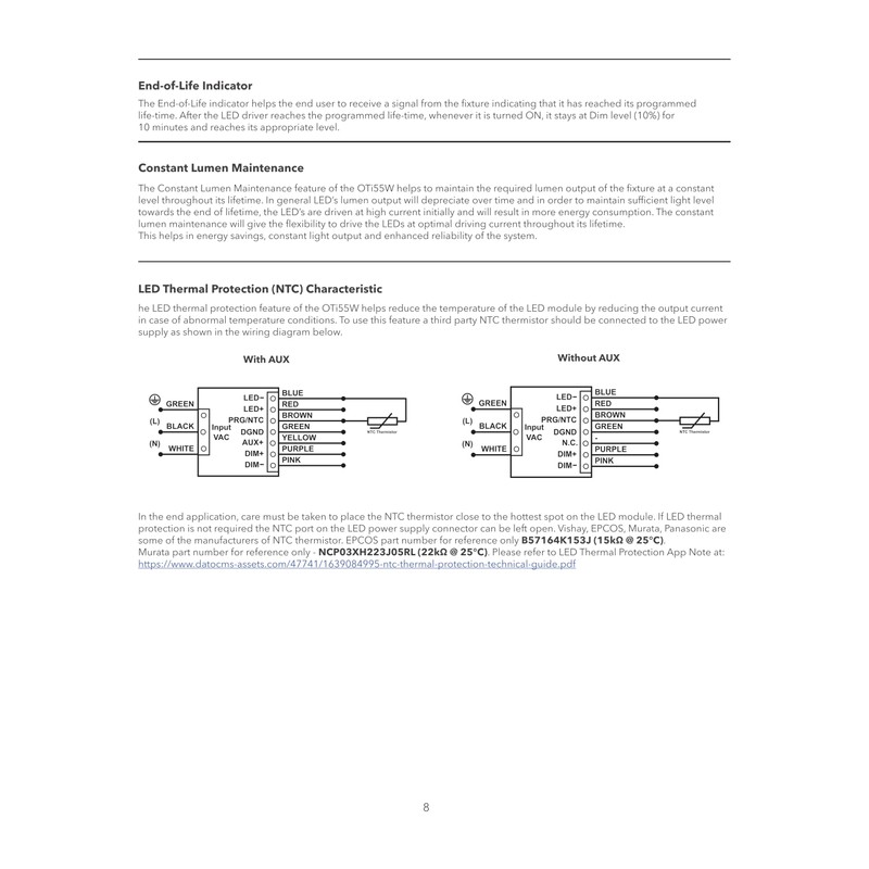 eldoLED OPTOTRONIC® OTi 55W Compact Programmable LED Driver 57357 |