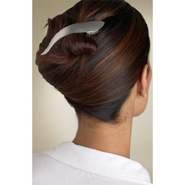 Ficcare Maximas Hair Clip Silver Matte - size Large