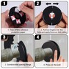 2pcs Wall Split Flange, Self-Adhesive Escutcheon Plate for Buckle 17mm