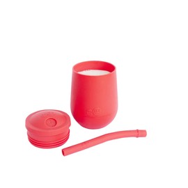 Vaso Entrenador Con Popote 12 Meses para Bebé VASO ENTRENADOR + POPOTE EZPZ (Coral)