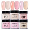 Set De 6 Polvos Para Salsas Azurebeauty, Color Rosa Nude Tra