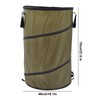 113L Collapsible Trash Can 30 Gallon Recycling Large Leaf Garbage