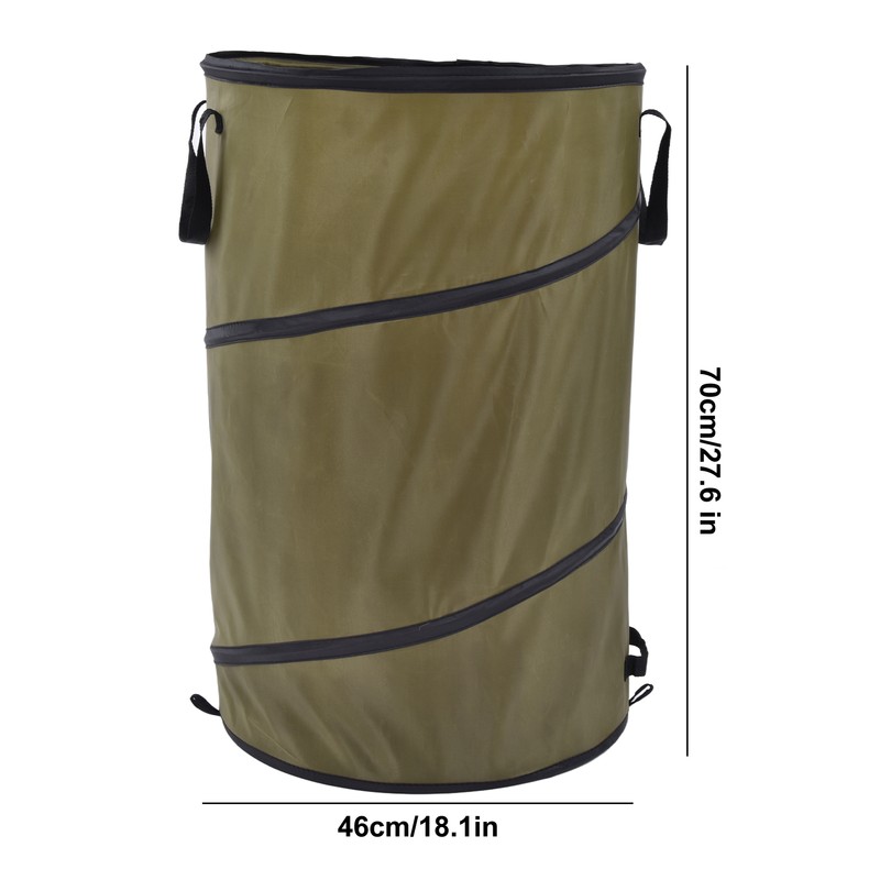 113L Collapsible Trash Can 30 Gallon Recycling Large Leaf Garbage