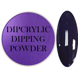 SHEBA NAILS Dipcrylic Dip Dipping Powder Plum 1oz