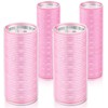 WILLBOND 4 Pcs Long Hair Rollers for Bangs Aluminum Core