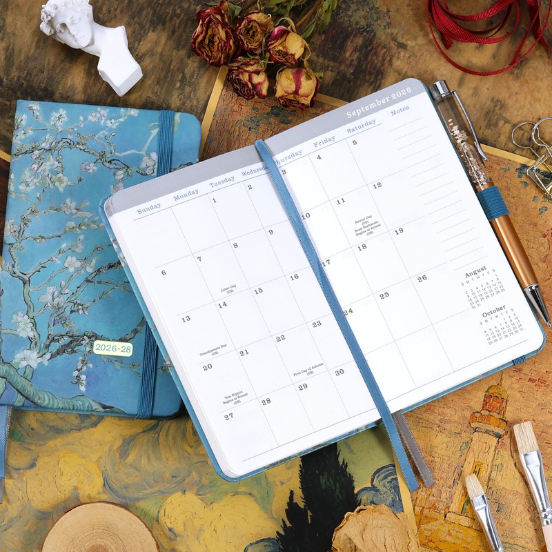2026-2028 Pocket Planner/Calendar - 3 Year Monthly Planner 2026-2028, Jan