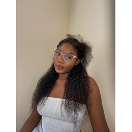 VISOONE 2 Pack Rectangle TR90 Blue Light Blocking Glasses Computer Eyewear with Preppy Look for Women and Men Cougar