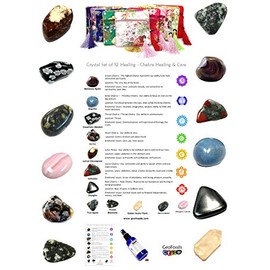 Crystal Set of 12 Healing