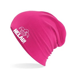 huuraa Beanie Helau Jester Cap Gift Unisex Hat Helau Gift Idea, fuchsia, Unit size