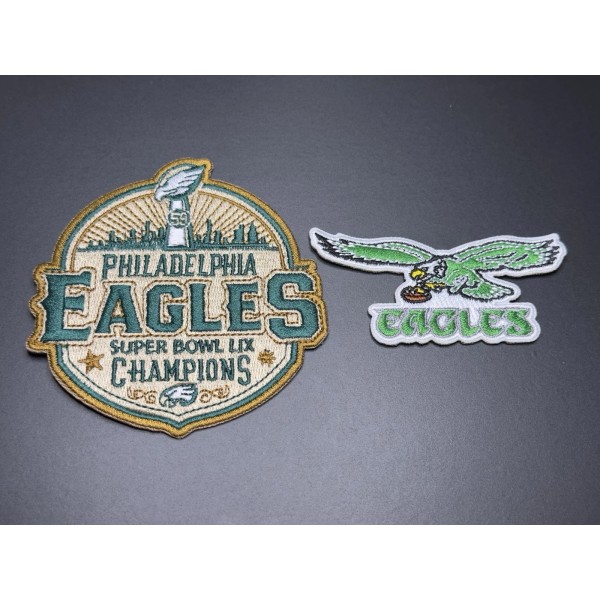 Unbranded Philadelphia Eagles Superbowl 59 Embroidered Iron On Patch (Lot
