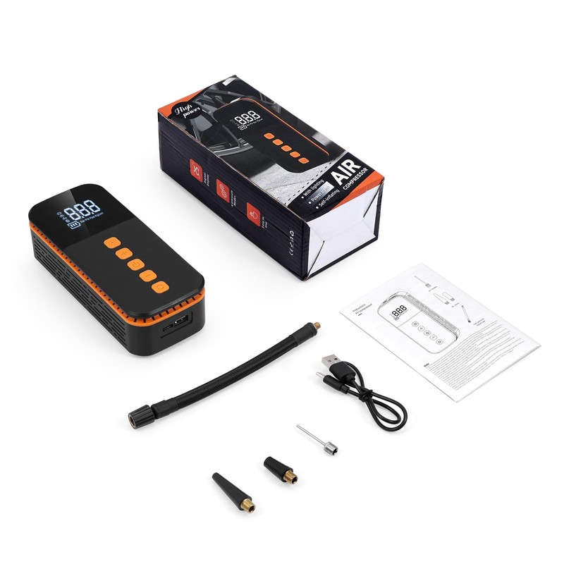 Newest Ankilo Tyre Inflators Portable Air Compressors, Wheel Tire Air