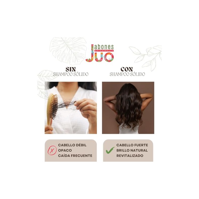 Shampoo Solido Natural Agave Menta Romero sin Sulfatos, Ni Parabenos.