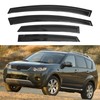 IG Window Visor for Mitsubishi Outlander 2007-2010, Rain Guard Tape-On