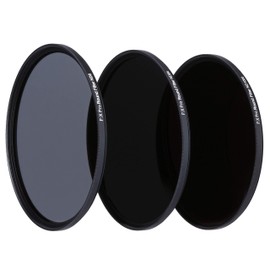 Rollei F:X Pro ND Filter Set (ND 8, ND 64, ND1000) Neutral Density Filter Set with 3 Neutral Density Filters (67 mm)