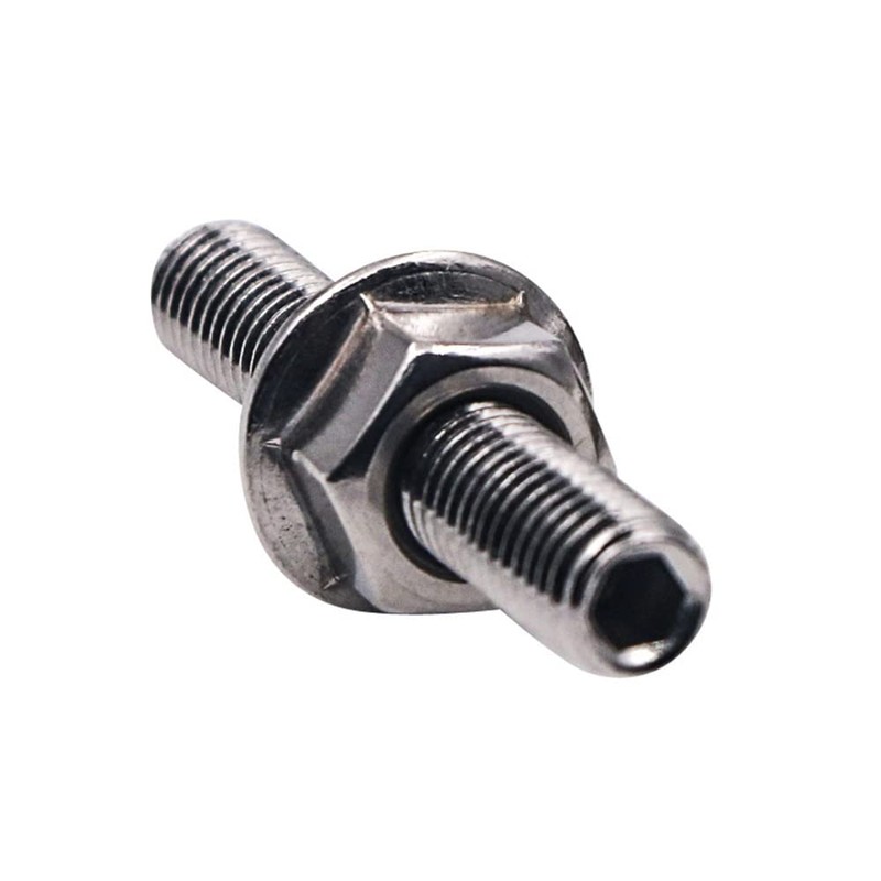 CENPEK 16Pcs stainless exhaust manifold stud kit 2 manifolds for