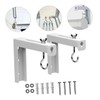 CIYODO Adjustable Wall Mount for Projection Screens Sturdy Bracket Easy
