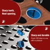 12-Piece Hole Saw Kit, Includes 8 Sizes (3/4" to 2-1/2"),