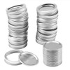 16Pcs Canning Lids suitable to for Rings Wide Mouth, Premium