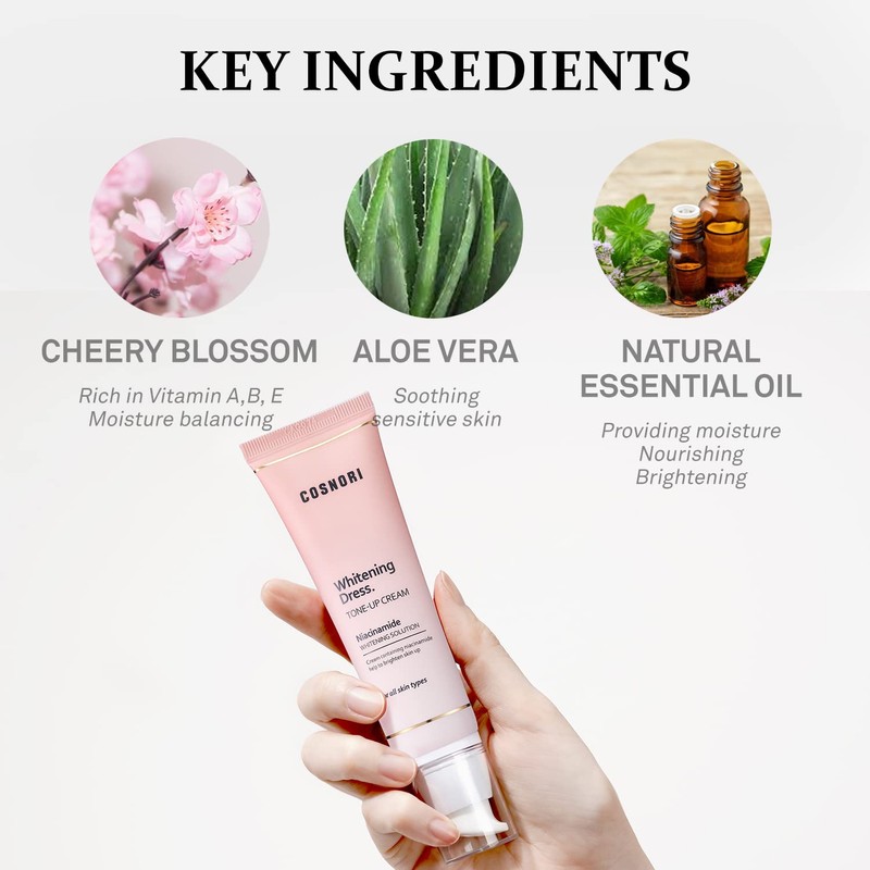 K-Beauty Cosnori Whitening Dress Cream 50ml