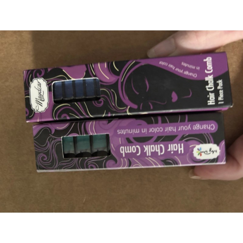 Maydear 5 packs Green Maydear Temporary Hair Chalk Comb Great