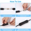 Cexovo IP68 Waterproof Cable Connector, Waterproof Cable Connector with 3-Pin