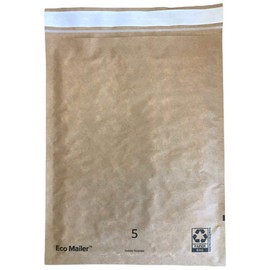 Bubblefast! Brand 11''x14'' Curbside Recyclable Padded Mailer Envelopes, Eco Friendly with Self Seal Tear Strip, Pack of 10