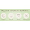 NUK Pacifier Orthodontic Silicone 18-36 Months 2 Pack BPA Free