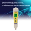 PH‑035HB Waterproof Acidity PH Tester High Accuracy PH Temperature Meter