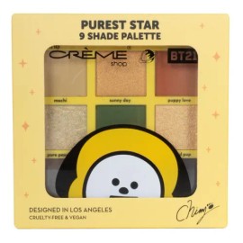 Paleta De 9 Sombras Bts The Creme Shop X Bt21 Coreano Color de la sombra Chimmy