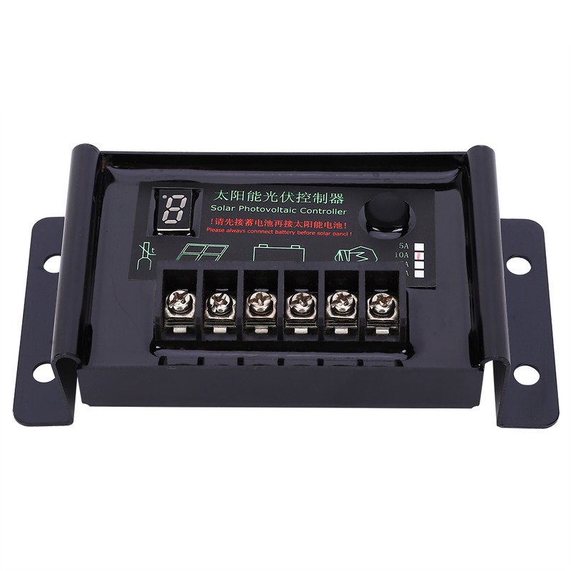 Solar Panel Regulator Power Generation Controller Waterproof 10A 9.6V 11.1V