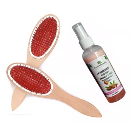 enmodoshopping Kit 2 Cepillo Antiestática + Desenredante P´ Extensiones