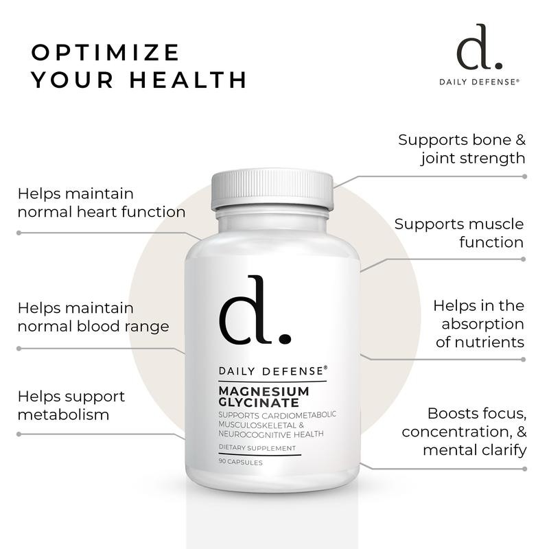 MAGNESIUM BISGLYCINATE Supports Cardiometabolic Musculoskeletal And Neurocognitive Health
