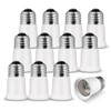 Light Socket Extender,E26 to E26 Medium Screw Bulb Socket Extension